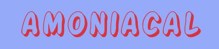 sinónimo de Amoniacal
