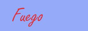 sinónimo de Fuego
