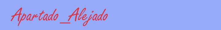 sinónimo de Apartado_Alejado
