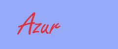 sinónimo de Azur