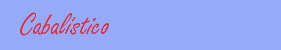 sinónimo de Cabalístico