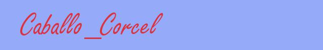 sinónimo de Caballo_Corcel