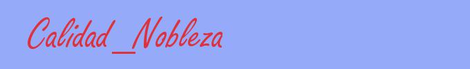 sinónimo de Calidad_Nobleza