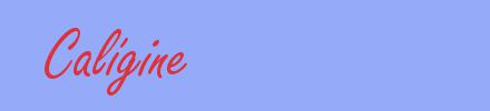 sinónimo de Calígine
