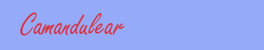 sinónimo de Camandulear