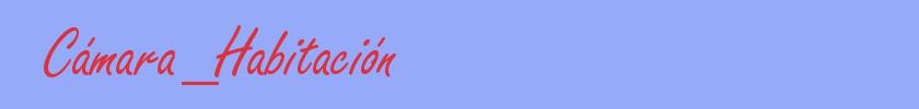 sinónimo de Cámara_Habitación