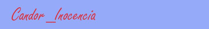 sinónimo de Candor_Inocencia