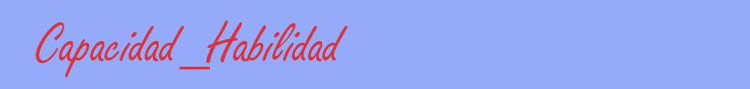 sinónimo de Capacidad_Habilidad