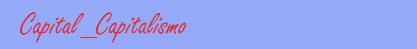 sinónimo de Capital_Capitalismo
