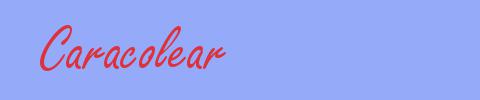 sin&oacute;nimo de Caracolear
