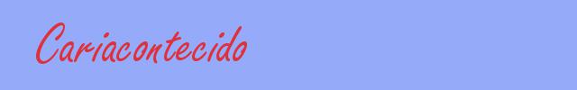 sinónimo de Cariacontecido