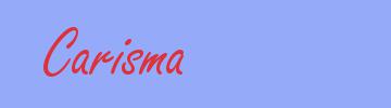 sinónimo de Carisma