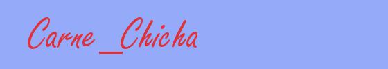 sinónimo de Carne_Chicha