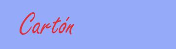 sin&oacute;nimo de Cartón