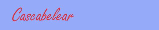 sinónimo de Cascabelear