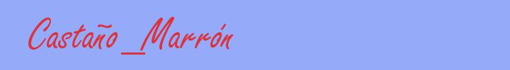 sinónimo de Castaño_Marrón