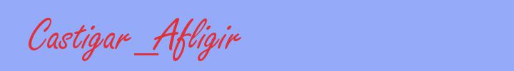 sinónimo de Castigar_Afligir