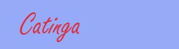 sinónimo de Catinga