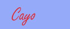 sinónimo de Cayo