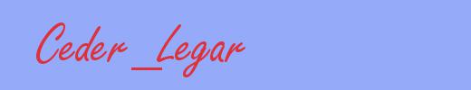 sinónimo de Ceder_Legar