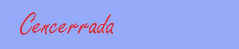 sinónimo de Cencerrada