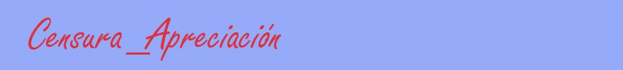 sinónimo de Censura_Apreciación