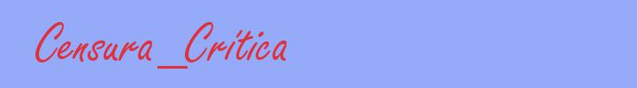 sinónimo de Censura_Crítica