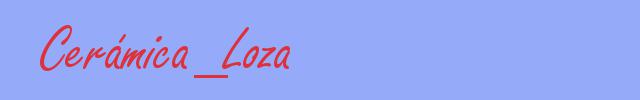 sinónimo de Cerámica_Loza