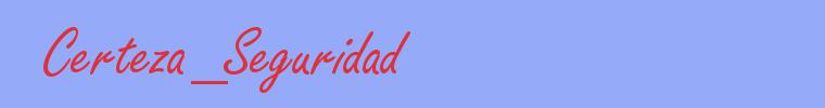 sinónimo de Certeza_Seguridad