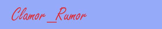 sinónimo de Clamor_Rumor