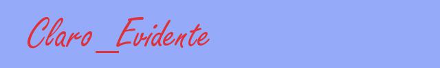 sinónimo de Claro_Evidente