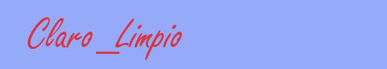 sinónimo de Claro_Limpio