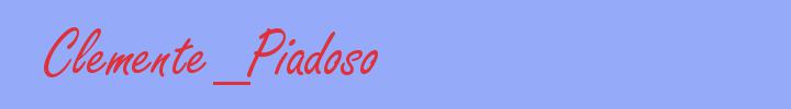 sinónimo de Clemente_Piadoso