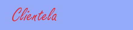 sinónimo de Clientela