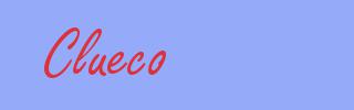 sinónimo de Clueco