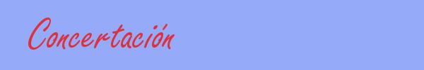 sinónimo de Concertación