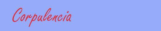 sinónimo de Corpulencia