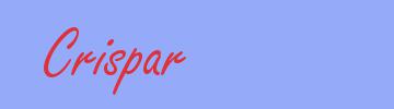 sinónimo de Crispar