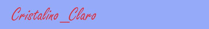 sinónimo de Cristalino_Claro