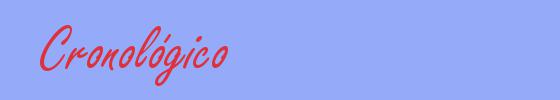 sinónimo de Cronológico