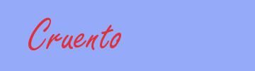 sinónimo de Cruento