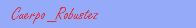 sinónimo de Cuerpo_Robustez