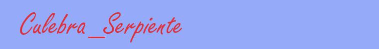 sinónimo de Culebra_Serpiente