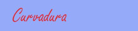 sinónimo de Curvadura