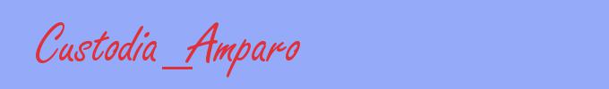 sinónimo de Custodia_Amparo