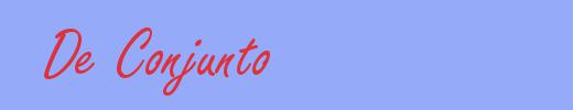 sinónimo de De Conjunto
