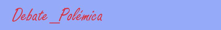 sinónimo de Debate_Polémica