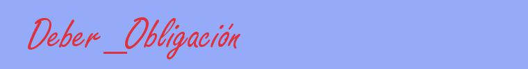sinónimo de Deber_Obligación