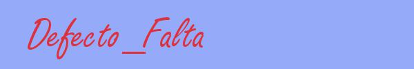 sinónimo de Defecto_Falta