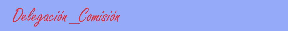 sinónimo de Delegación_Comisión
